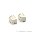 Cabeçalho de pino wafer de 2,5 mm com trava 8P